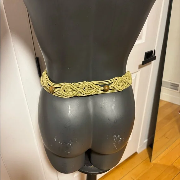 Boho Braided Fringe Belt - Picture 4 of 4